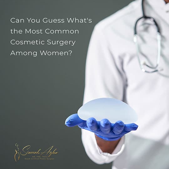 Can You Guess What Is the Most Common Cosmetic Surgery Among Women? Instagram Post Image