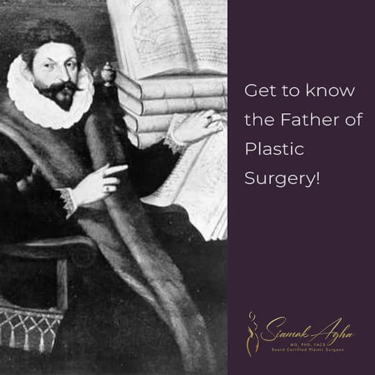 Get to Know The Father of Plastic Surgery - Instagram Post