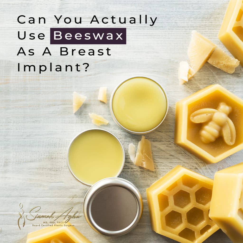 Can you actually use beeswax as a breast implant? Instagram Post - Beeswax cans and bars photo