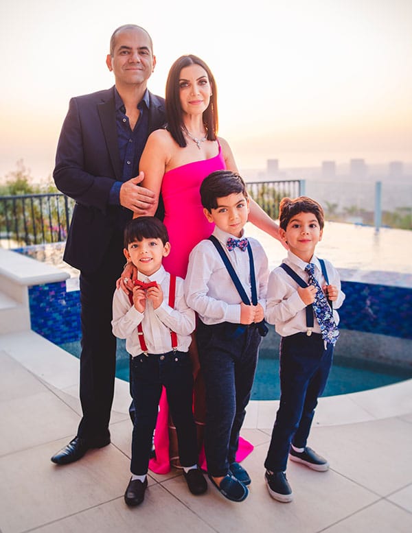 Dr. Siamak Agha & Family